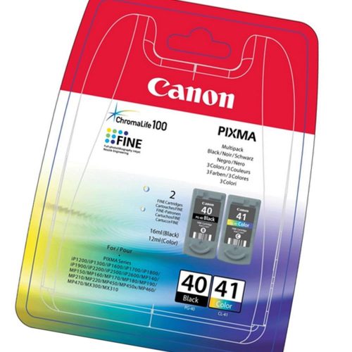 Canon PG-40/CL-41 Black, Cyan, Magenta, Yellow ink cartridge