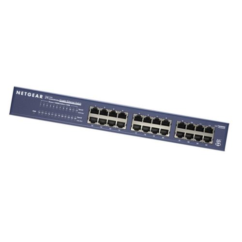 Netgear 24-port Gigabit Rack Mountable Network Switch Unmanaged network switch Blue
