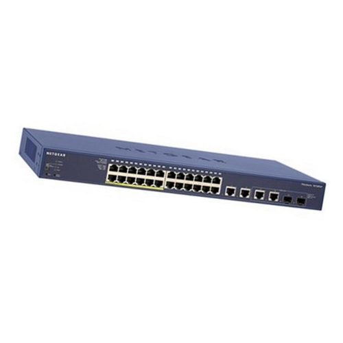Netgear FS728TLP-100EUS Managed network switch L2 Fast Ethernet (10/100) Power over Ethernet (PoE) Black network switch
