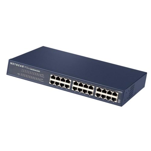 Netgear JFS524 Unmanaged network switch Fast Ethernet (10/100) Blue