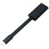 DELL DBQAUBC064 USB C HDMI Black video cable adapter