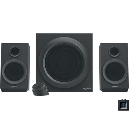 Logitech Z333 2.1channels 40W Black speaker set
