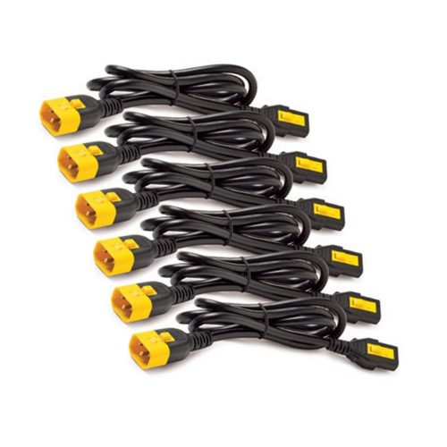 APC AP8702S-WW 0.61m C14 coupler C13 coupler Black power cable