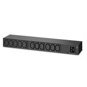 APC AP6020A 13AC outlet(s) 1U Black power distribution unit (PDU)