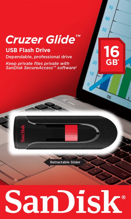 SanDisk Cruzer Glide 16GB USB