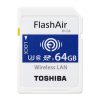 Toshiba Flashair W-04 64GB SDXC UHS-I Class 3 memory card