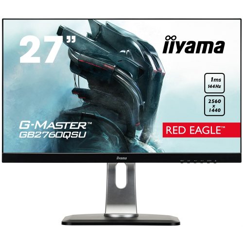 iiyama G-MASTER GB2760QSU-B1 27 Wide Quad HD LED Matt Flat Black computer monitor LED display