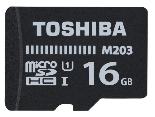Toshiba M203, 16 GB, microSDXC 16GB MicroSDXC UHS-I Class 10 memory card