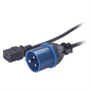 APC C19/IEC309 2.5m 2.5m IEC 309 C19 coupler Black power cable