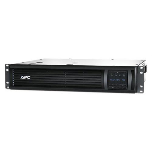 APC Smart-UPS Line-Interactive 750VA 4AC outlet(s) Rackmount Black uninterruptible power supply (UPS)