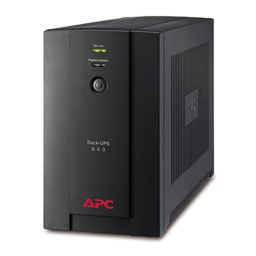 APC Back-UPS Line-Interactive 950VA 6AC outlet(s) Tower Black uninterruptible power supply (UPS)