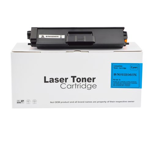 Compatible with Brother HL4140 Cyan TN325C Toner Ctg TN315C TN320C TN325C TN345C