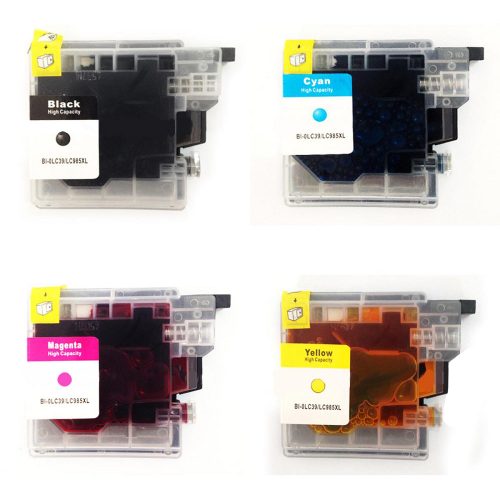 Compatible with Brother LC985 Multipack 4 Ink Ctgs [LC985BK/C/M/Y]