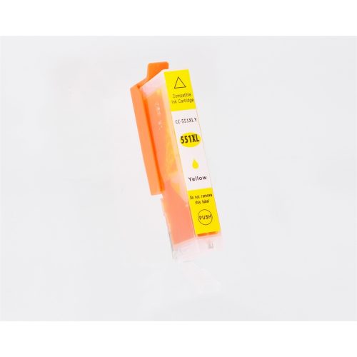 Compatible for Canon IP7250 CLI-551 XLY Yellow Ink Ctg [CC-551Y XL]