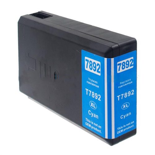 Compatible for Epson T7892XXL Extra Hi Cap Cyan Ink Ctg T789240