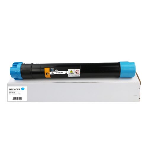 Remanufactured for Dell 7130 Hi Cap Cyan Toner Ctg 593-10876 31PHT