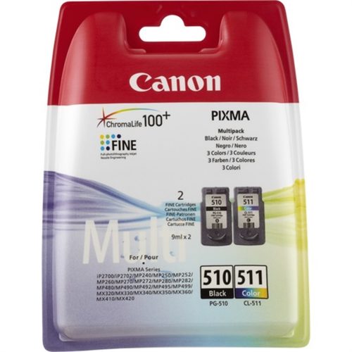 Canon PG-510 / CL-511 Black, Cyan, Magenta, Yellow ink cartridge