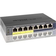Netgear GS108PE Gigabit Ethernet (10/100/1000) Power over Ethernet (PoE) Black