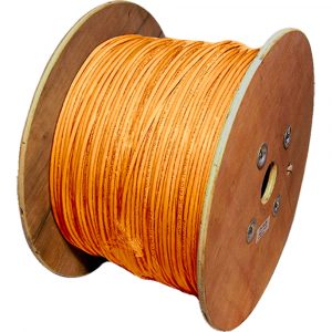 Cat5e U/UTP PVC Stranded Cable 500m Drum Orange