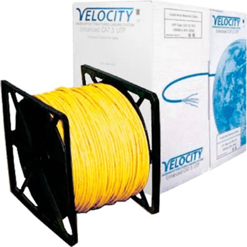 Cat5e U/UTP PVC Stranded Cable 305m Box Yellow