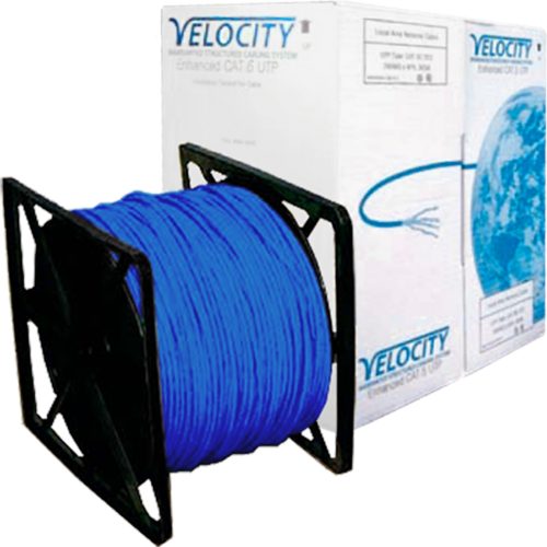 Cat6 U/UTP PVC Stranded Cable 305m Box Blue