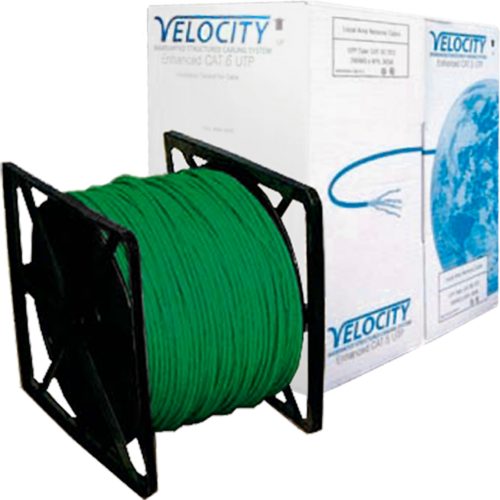 Cat6 U/UTP PVC Stranded Cable 305m Box Green