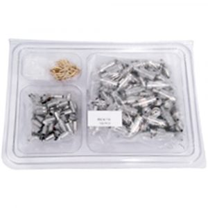 Handy Pack (100) BNC Crimp Jacks 100 Pack RG179