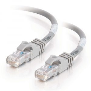 C2G 20m Cat6 550MHz Snagless Patch Cable networking cable U/UTP (UTP) Grey