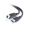 C2G 2m USB 3.0 USB cable 3.2 Gen 1 (3.1 Gen 1) USB A USB B Black