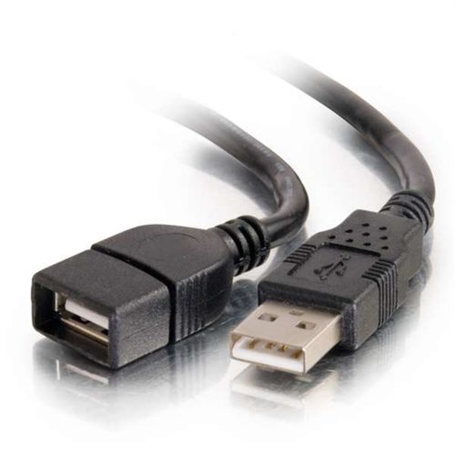 C2G 1M USB 2.0 A EXTENSION CABLE - BLACK (3.3FT)