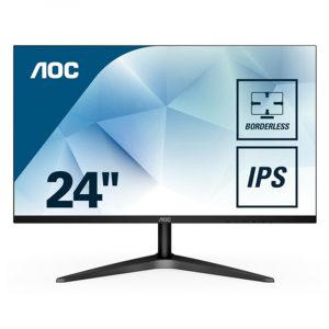 AOC Basic-line 24B1XHS computer monitor 60.5 cm (23.8) 1920 x 1080 pixels Full HD LED Flat Black