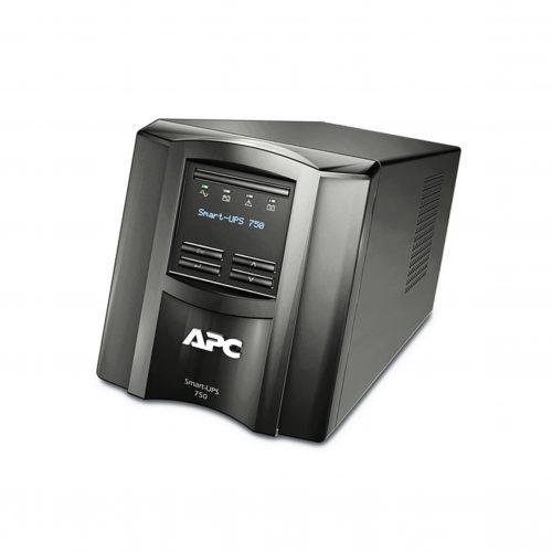 APC by Schneider Electric SMT750IC 750VA Uninterruptible Power Supply - Black uninterruptible power supply (UPS) Line-Interactive 500 W 6 AC outlet(s)