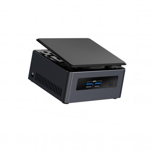 Intel NUC BLKNUC7I3DNH3E PC/workstation barebone i3-7100U 2.40 GHz UCFF Black BGA 1356