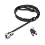 Kensington NanoSaver cable lock Black,Stainless steel