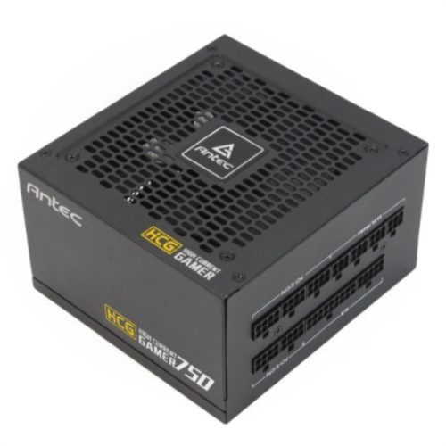 Antec 750W High Current Gamer Gold PSU, Fully Modular, Fluid Dynamic Fan, 80+ Gold