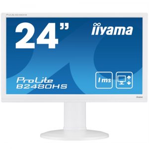 iiyama ProLite B2480HS-W2 LED display 59.9 cm (23.6) Full HD Flat Matt White